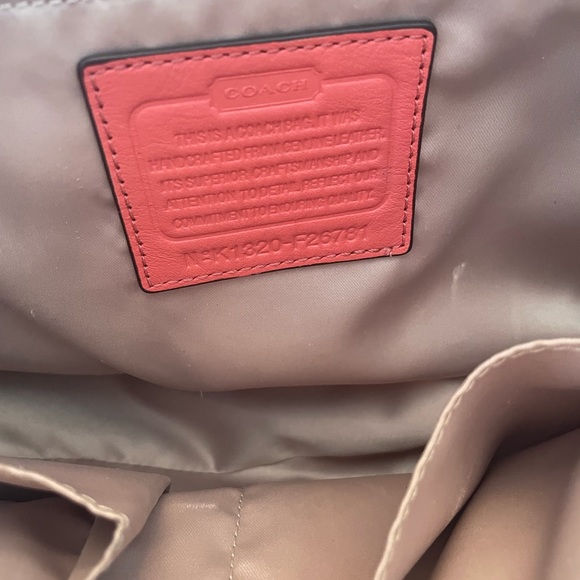 Authentic Leather Coach Purse - Picture 3 of 4